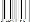 Barcode Image for UPC code 0022677134321