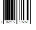 Barcode Image for UPC code 0022677135656