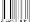 Barcode Image for UPC code 0022677135786