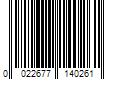 Barcode Image for UPC code 0022677140261