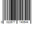 Barcode Image for UPC code 0022677140544