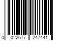 Barcode Image for UPC code 0022677247441