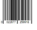 Barcode Image for UPC code 0022677259918