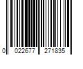 Barcode Image for UPC code 0022677271835