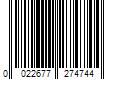 Barcode Image for UPC code 0022677274744