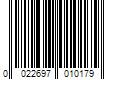 Barcode Image for UPC code 0022697010179