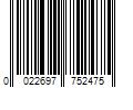 Barcode Image for UPC code 0022697752475