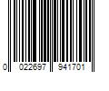 Barcode Image for UPC code 0022697941701