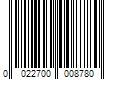 Barcode Image for UPC code 0022700008780