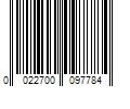 Barcode Image for UPC code 0022700097784