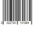 Barcode Image for UPC code 0022700131884