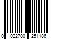 Barcode Image for UPC code 0022700251186