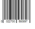 Barcode Image for UPC code 0022700580897