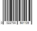 Barcode Image for UPC code 0022700581139