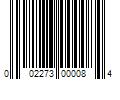 Barcode Image for UPC code 002273000084