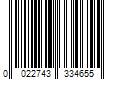 Barcode Image for UPC code 0022743334655