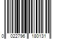 Barcode Image for UPC code 0022796180131