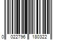 Barcode Image for UPC code 0022796180322