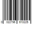 Barcode Image for UPC code 0022796610225