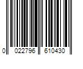 Barcode Image for UPC code 0022796610430