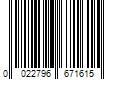 Barcode Image for UPC code 0022796671615