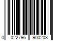 Barcode Image for UPC code 0022796900203