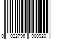 Barcode Image for UPC code 0022796900920