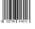 Barcode Image for UPC code 0022796916013