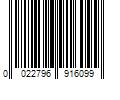 Barcode Image for UPC code 0022796916099