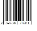 Barcode Image for UPC code 0022796918314