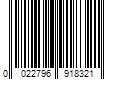 Barcode Image for UPC code 0022796918321