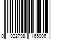 Barcode Image for UPC code 0022798165006. Product Name: Instant Power Crystal Lye Drain Cleaner