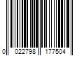 Barcode Image for UPC code 0022798177504