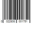 Barcode Image for UPC code 0022808001751