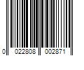 Barcode Image for UPC code 0022808002871