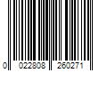 Barcode Image for UPC code 0022808260271