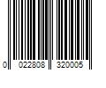 Barcode Image for UPC code 0022808320005