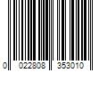 Barcode Image for UPC code 0022808353010