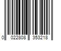 Barcode Image for UPC code 0022808353218