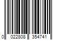 Barcode Image for UPC code 0022808354741