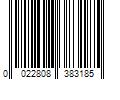 Barcode Image for UPC code 0022808383185