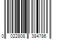 Barcode Image for UPC code 0022808384786