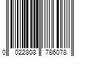 Barcode Image for UPC code 0022808786078