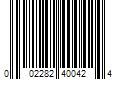 Barcode Image for UPC code 002282400424