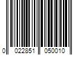 Barcode Image for UPC code 0022851050010