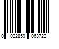 Barcode Image for UPC code 0022859063722