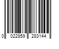 Barcode Image for UPC code 0022859283144