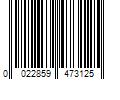 Barcode Image for UPC code 0022859473125