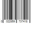 Barcode Image for UPC code 0022859737418