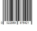 Barcode Image for UPC code 0022859975421